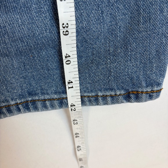 Levis 505 Straight Fit Jeans Lot Bundle 2 Mens 33x34 Blue Black Denim Y2K - Picture 7 of 16